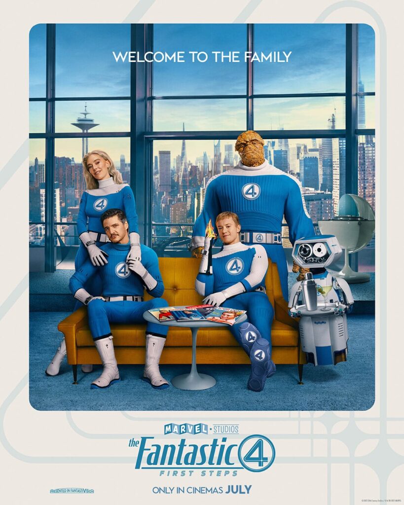 fantastic four first step poster