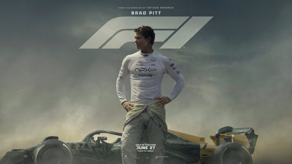 F1 movie poster